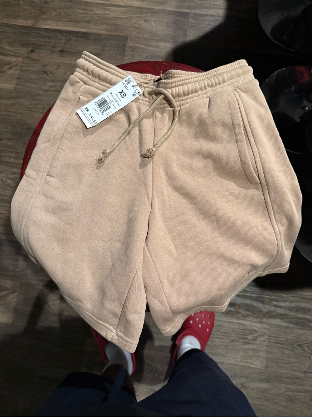 Adidas Tan Women’s Sportwear All SZN Fleece Shorts